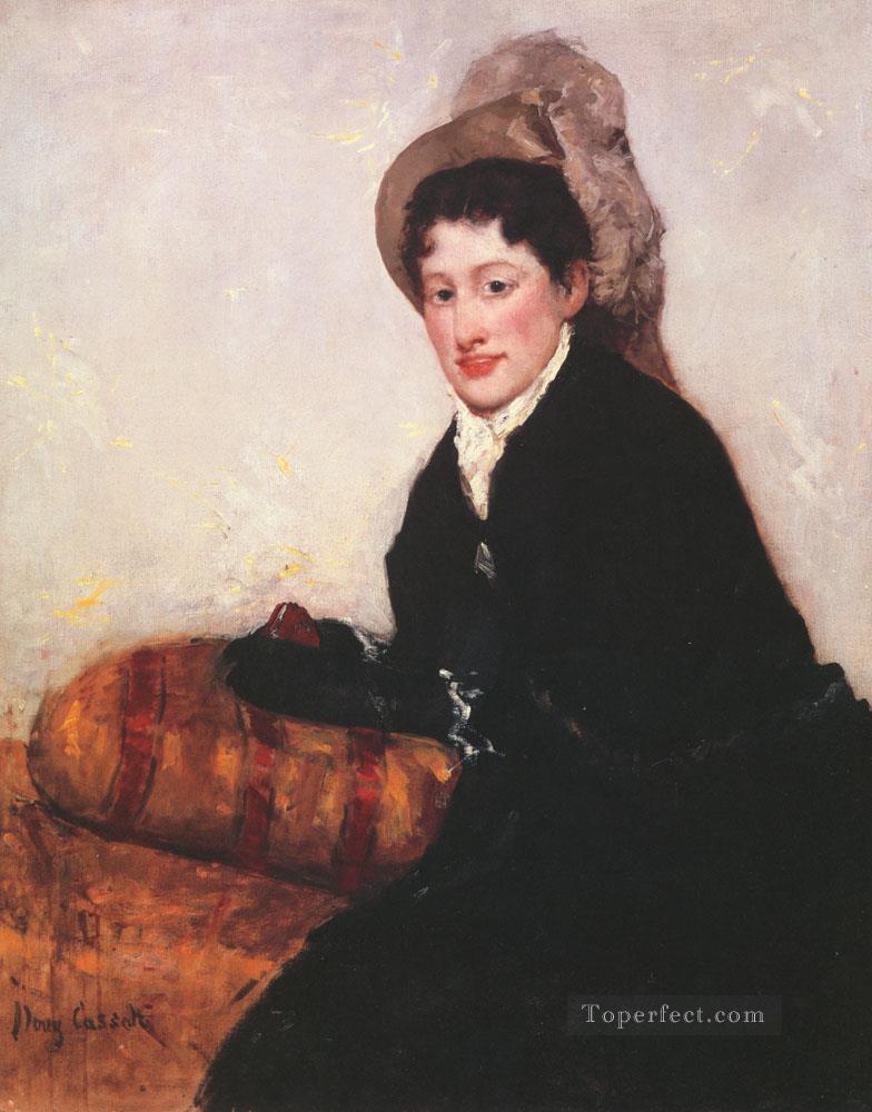 Retrato de una mujer 1878 madres hijos Mary Cassatt Pintura al óleo